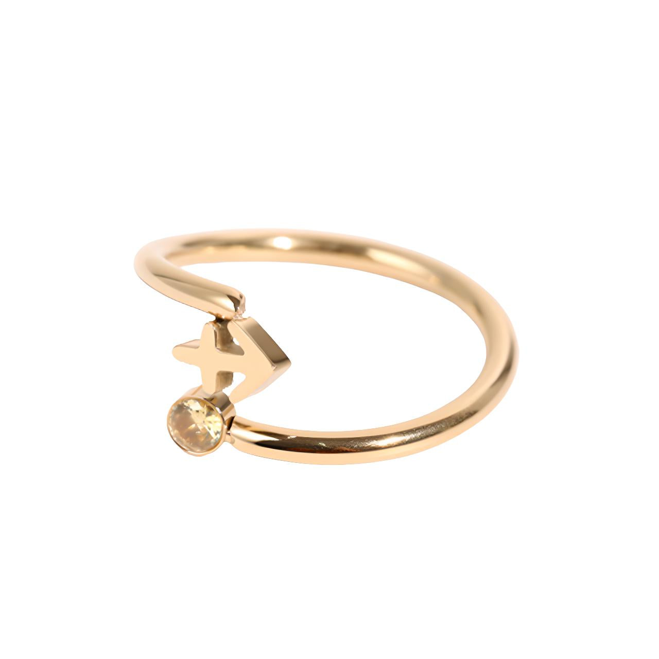 Anillo Signo Zodiacal Oro