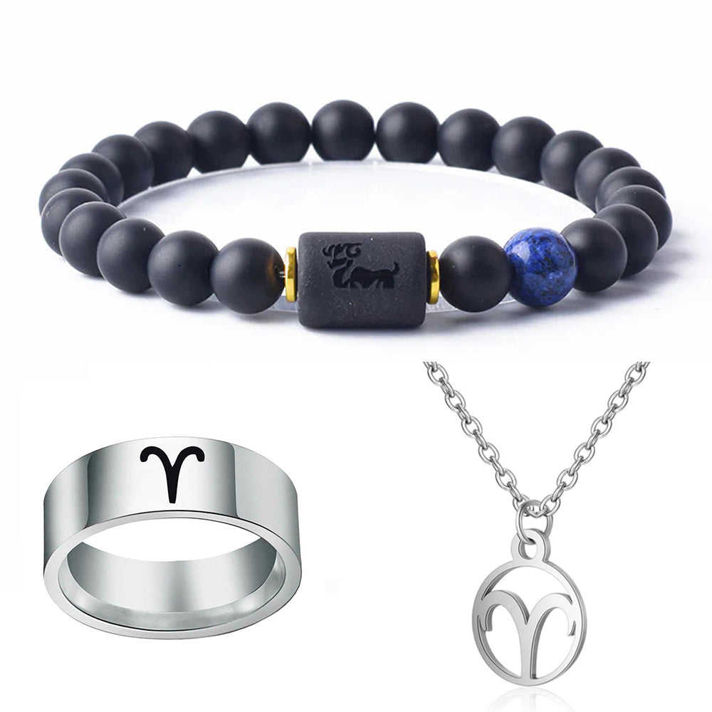 Zodiac Jewelry Bundle – Men
