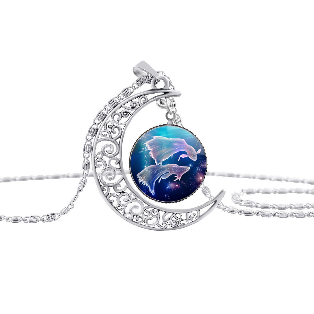 Collier Signe Astrologique Poisson | Lune Femme
