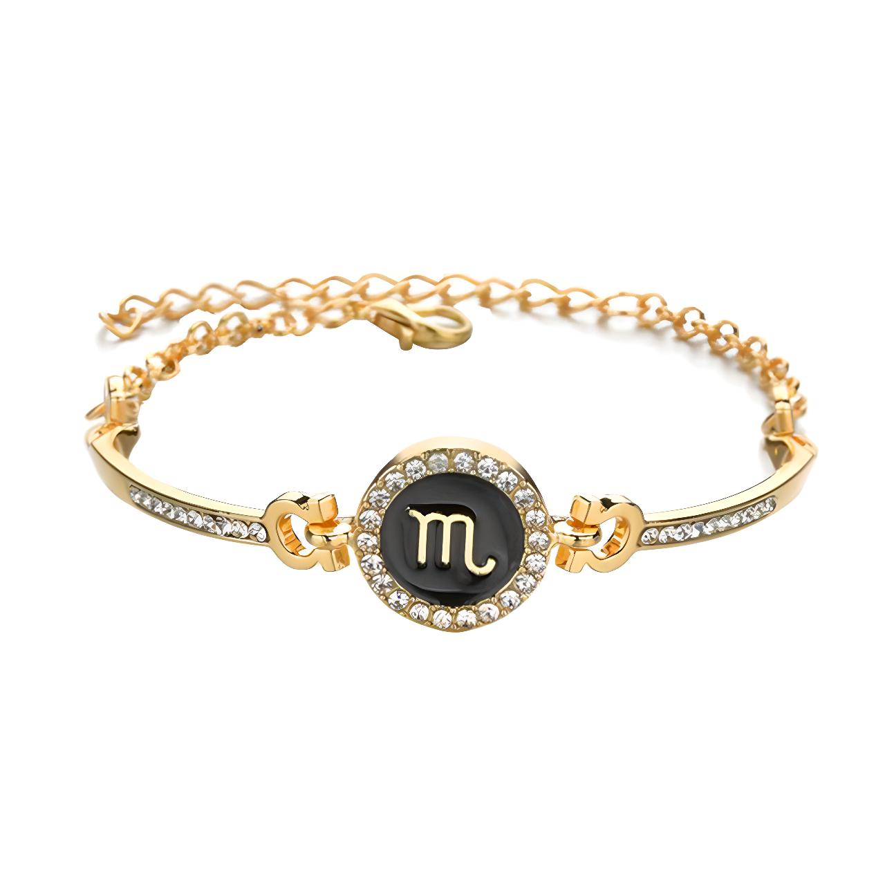 Gold Zodiac Bracelet for Women