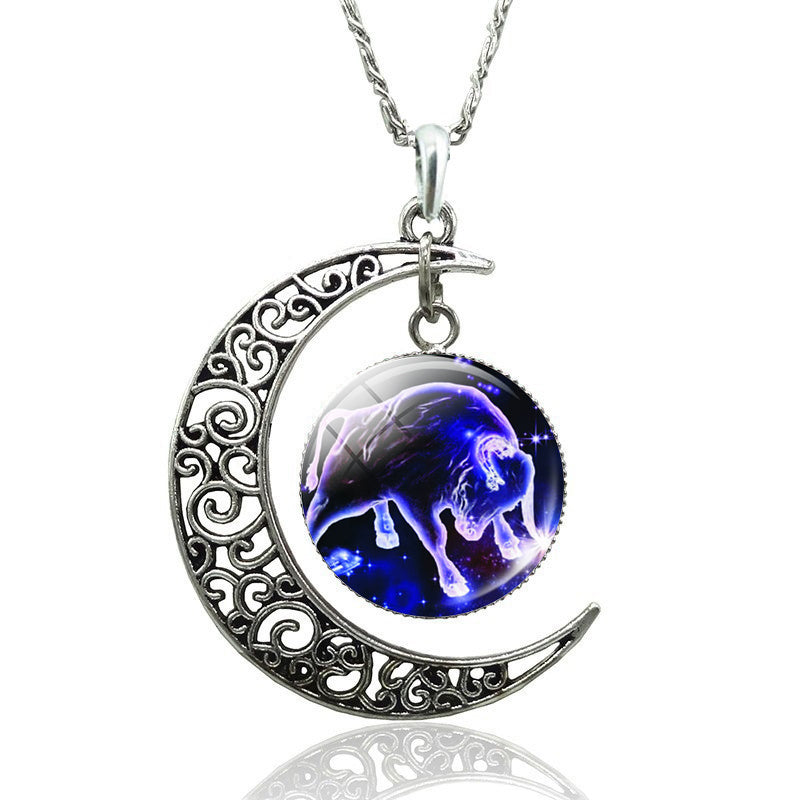 Collana Segno Zodiacale Luna