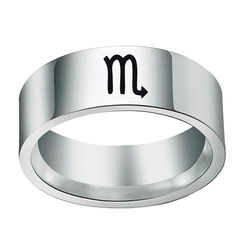 Anillo Signo Zodiacal Plata