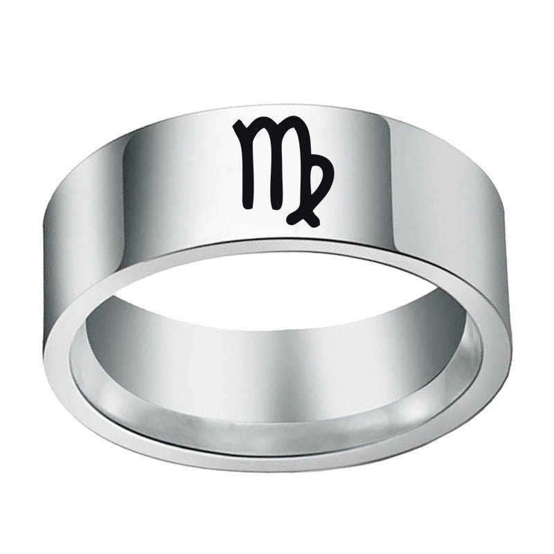 Anillo Signo Zodiacal Plata