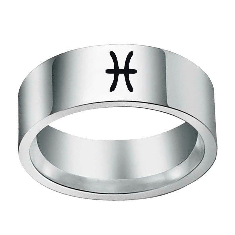 Anillo Signo Zodiacal Plata