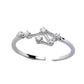 Sternzeichen Ring Silber