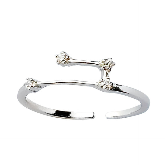 Anillo Signo Zodiacal Plata