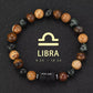 Natural Stone Zodiac Bracelet