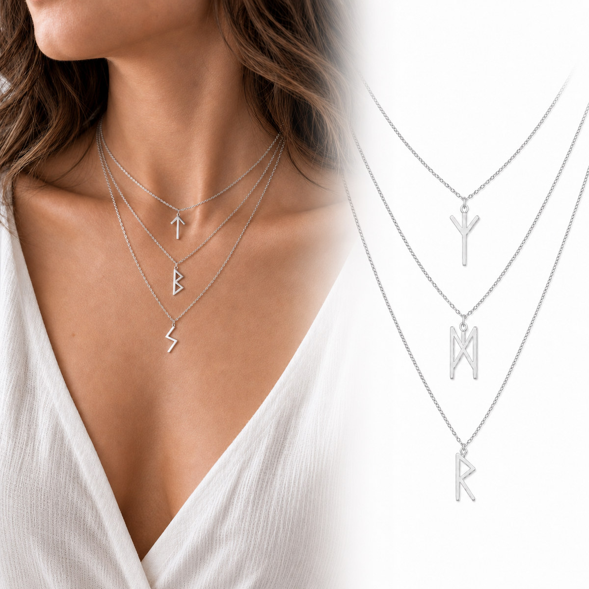 Collares de Runas para Mujer