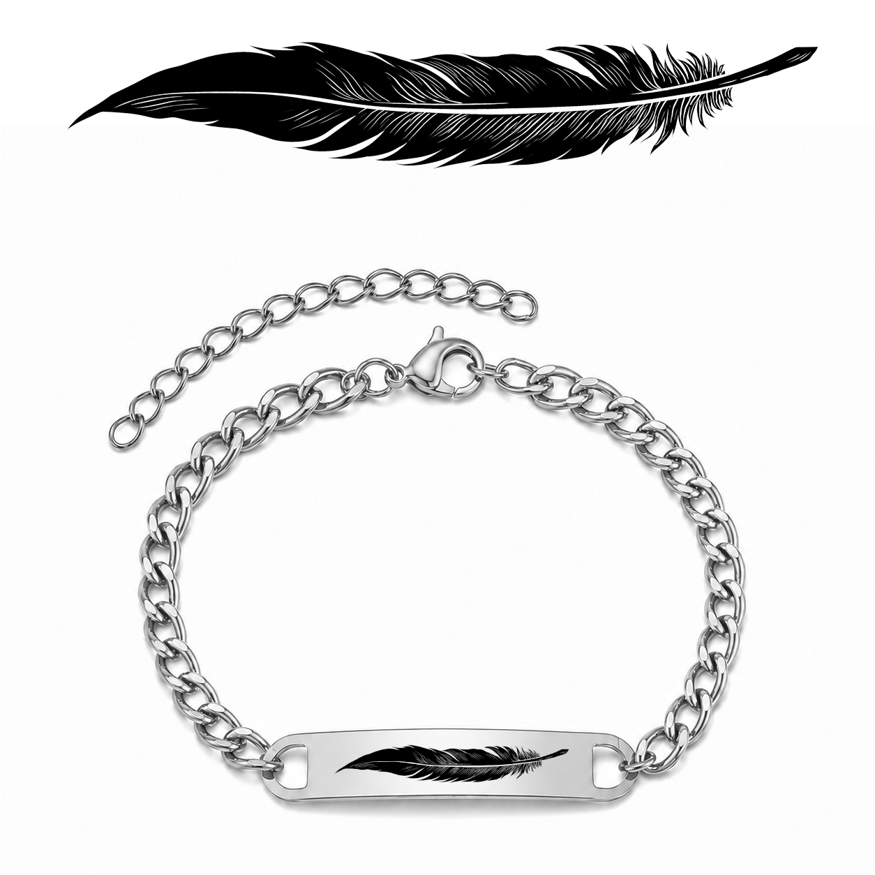 Spirituelles Armband Pluma