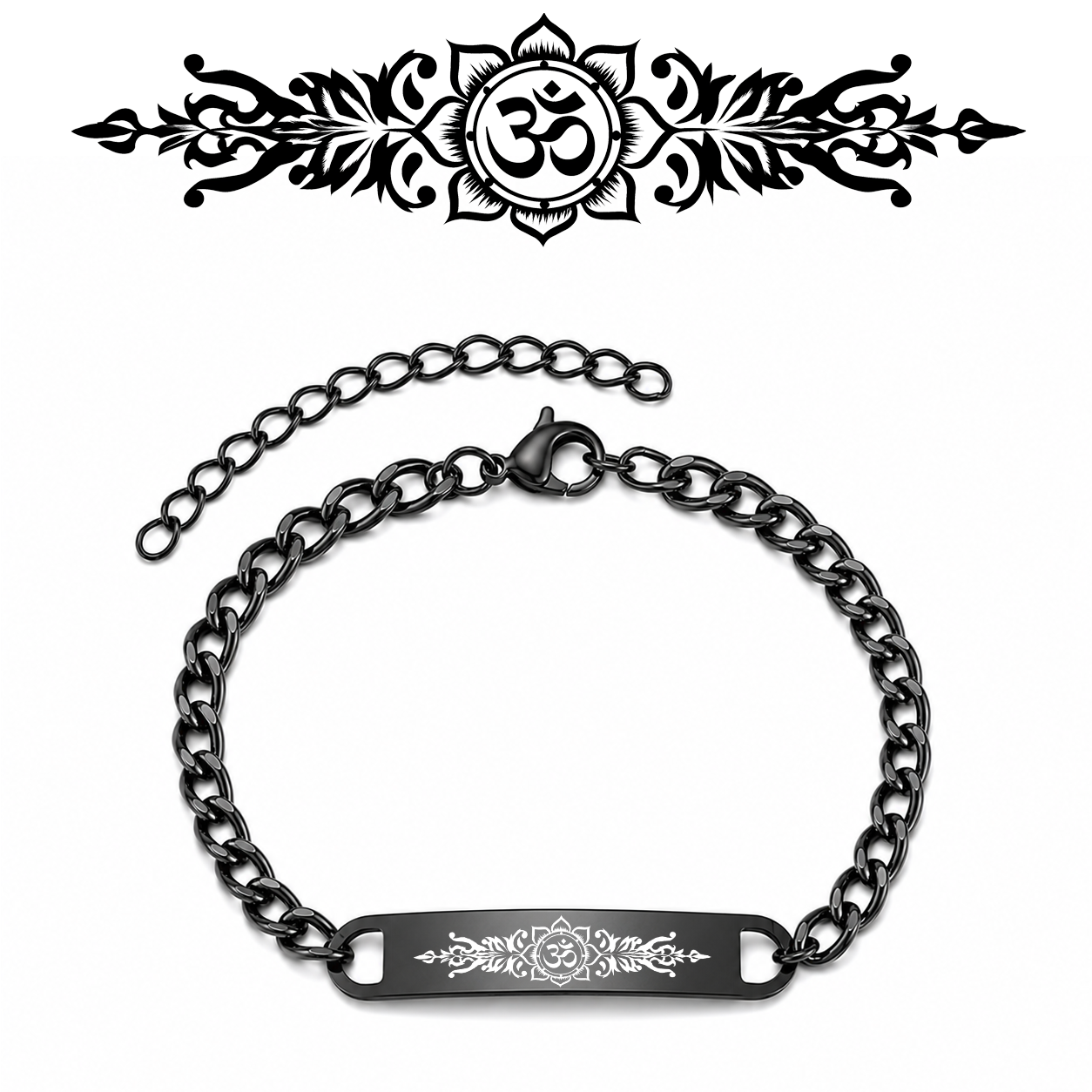 Spirituelles Armband Om