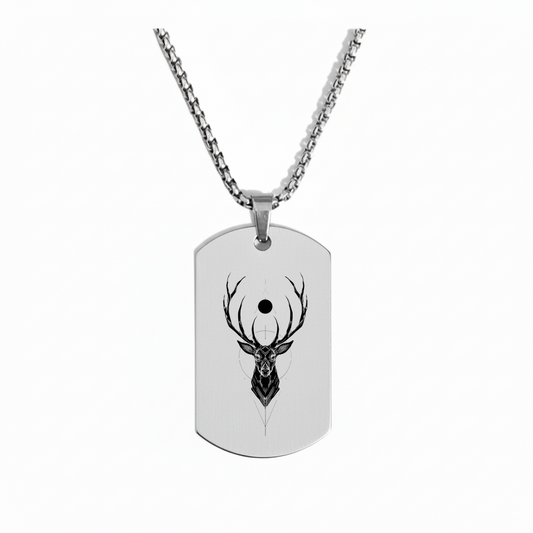 Spirituelle Cervus-Halskette