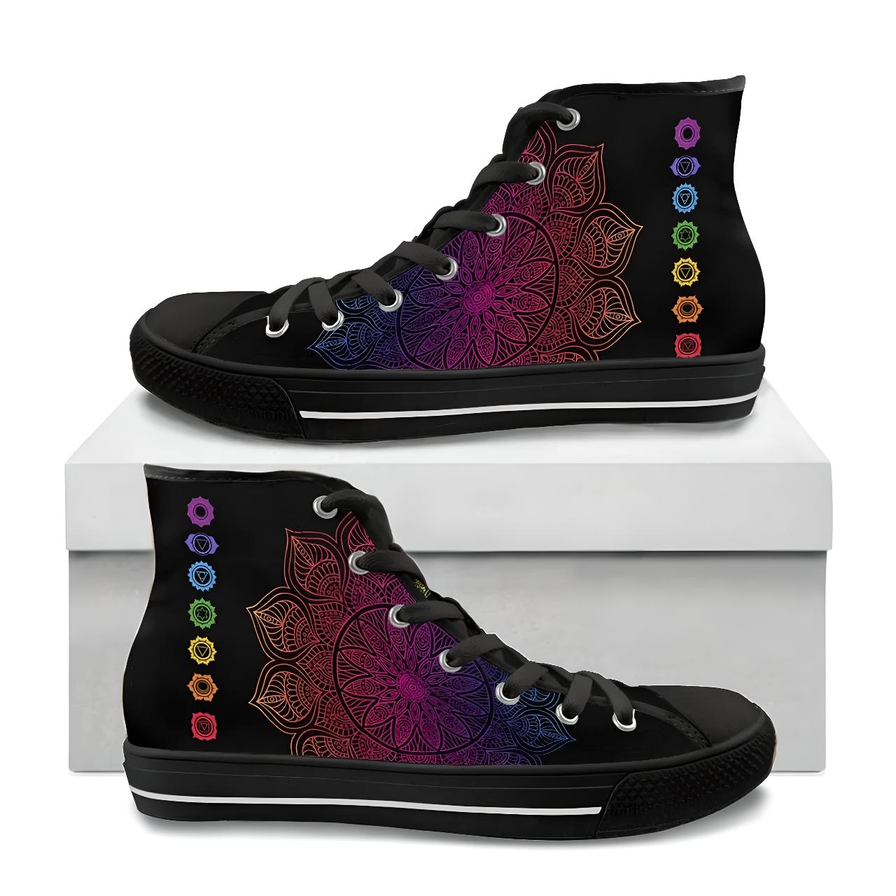 High-Top Shoes Chakras