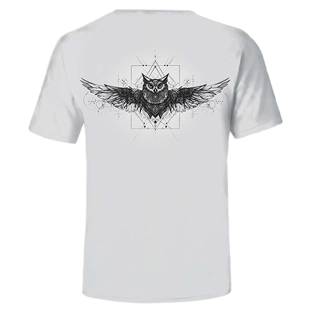 T-shirt Noctua – Design sul retro