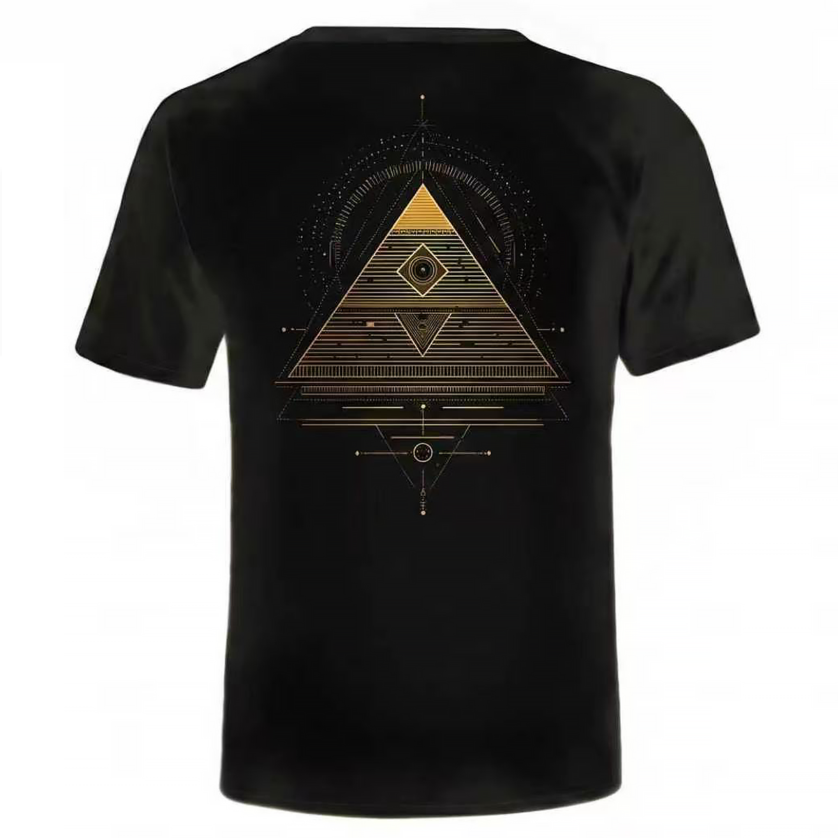 T-shirt Pyramide – Design au dos