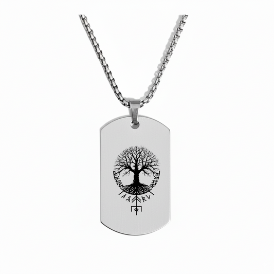 Spirituelle Yggdrasil-Halskette