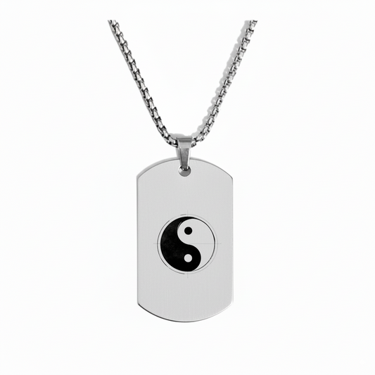 Spirituelle Yin Yang-Halskette