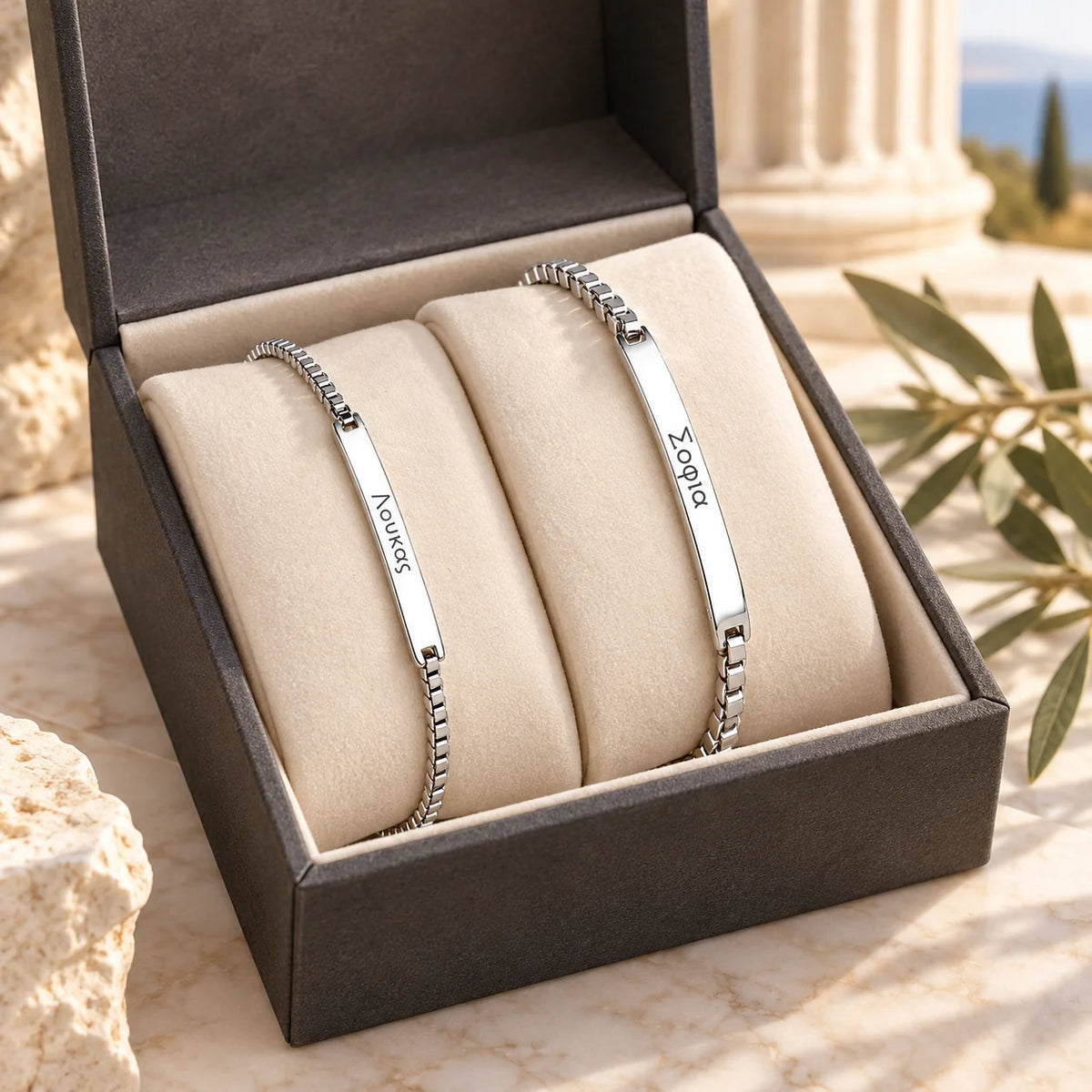 Greek Couple Bracelets