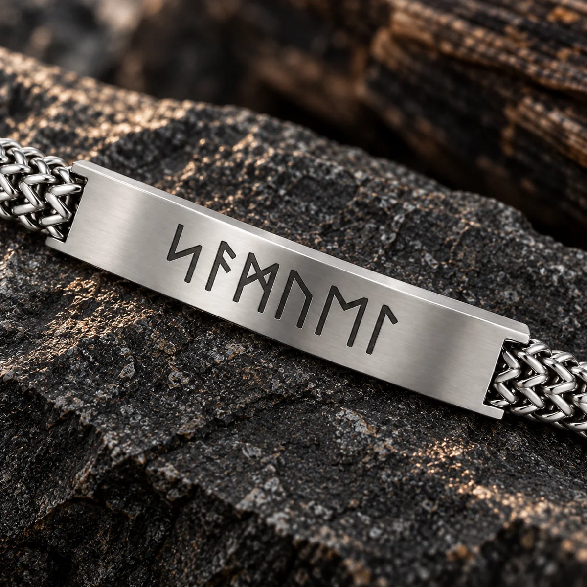 Bracciale Targhetta Vichingo Uomo