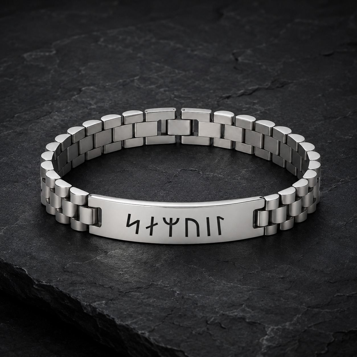 Personalized Viking Runes Bracelet for Men