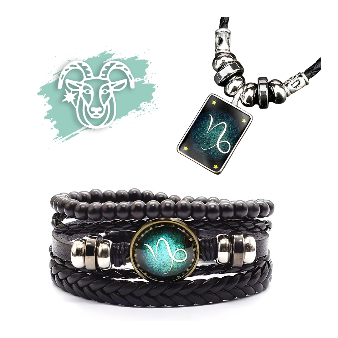 Zodiac Bracelet + Free Necklace