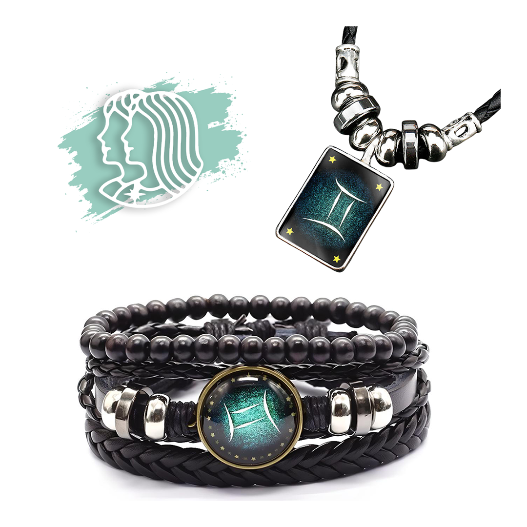Zodiac Bracelet + Free Necklace
