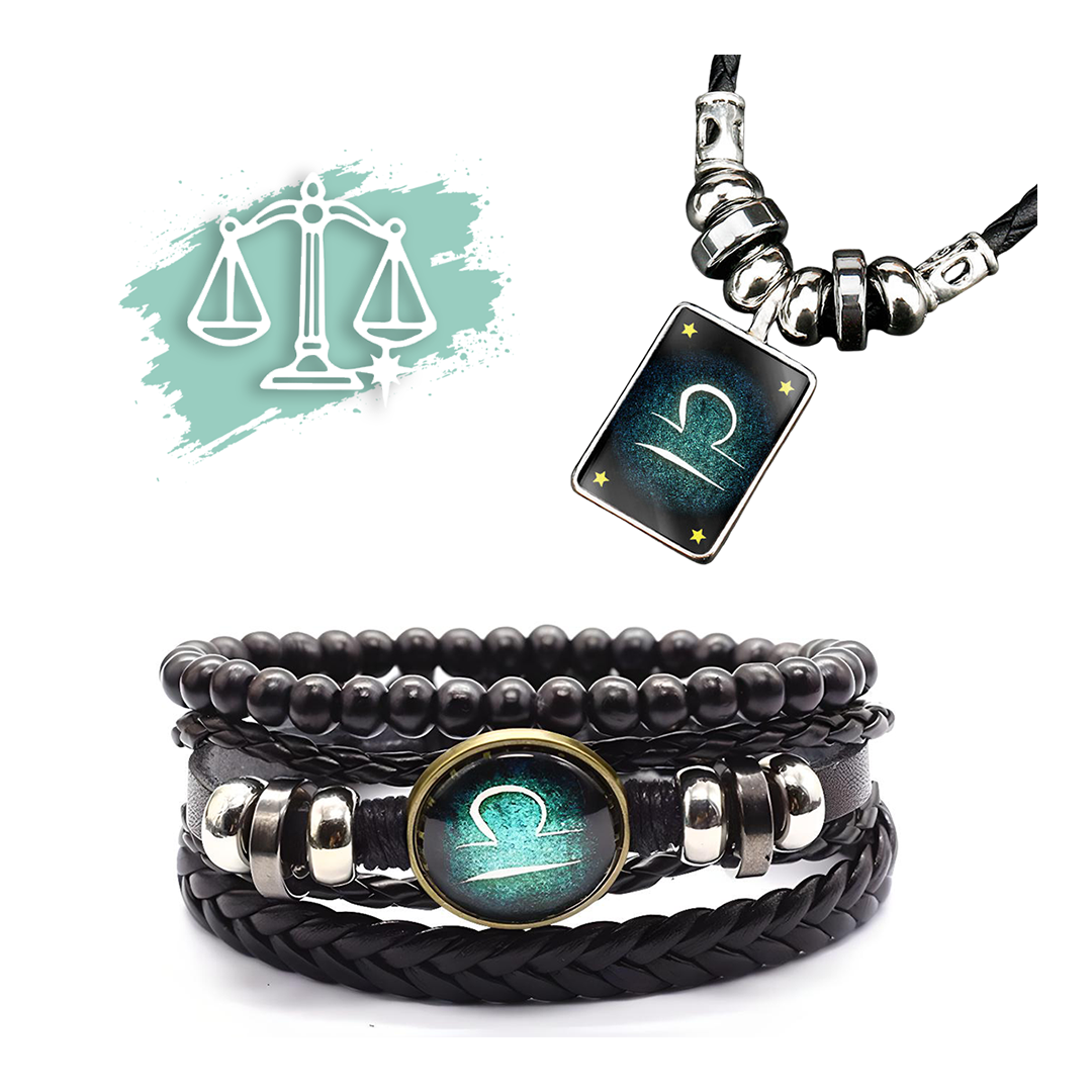Zodiac Bracelet + Free Necklace