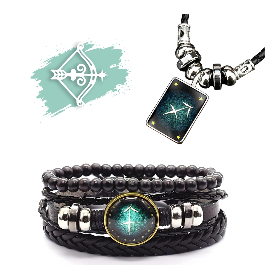 Zodiac Bracelet + Free Necklace