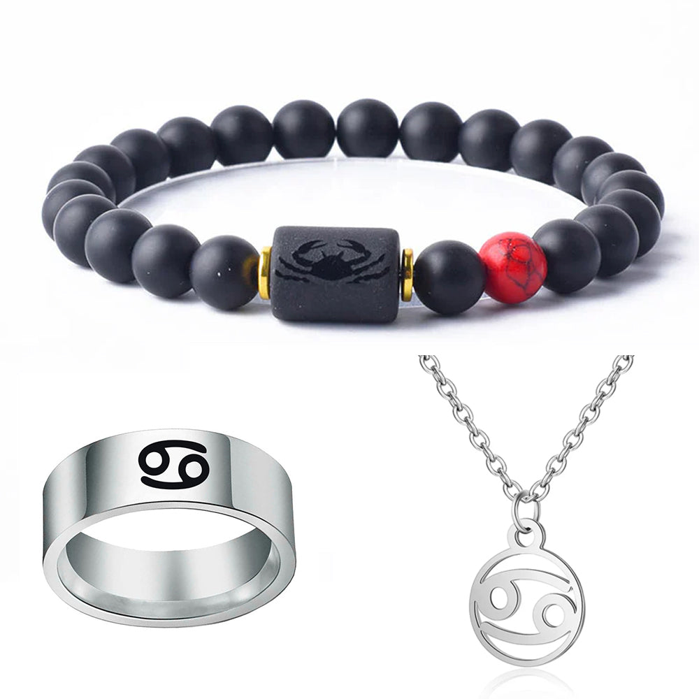 Zodiac Jewelry Bundle – Men