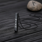 Collier Barre Runes Viking Gravé Femme