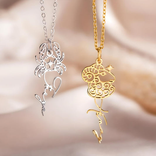 Collana Zodiacale Personalizzata