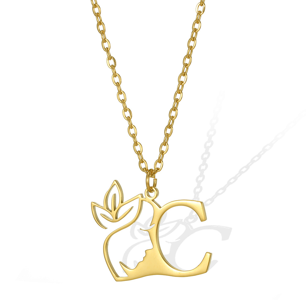 Golden Letter Necklace