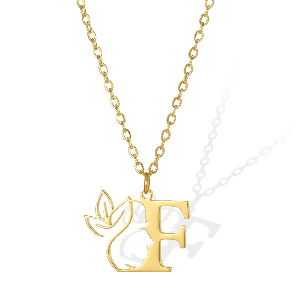 Golden Letter Necklace