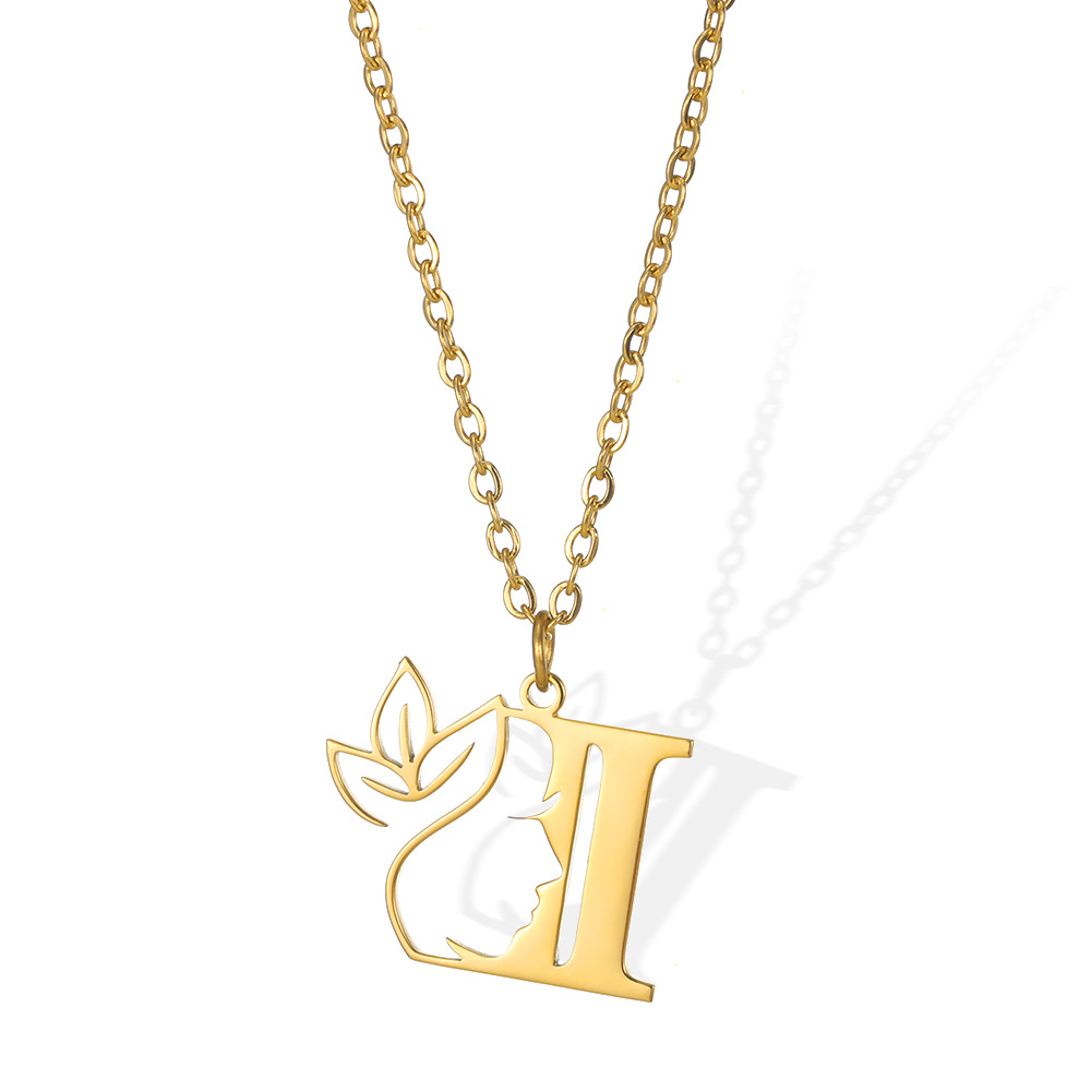 Golden Letter Necklace