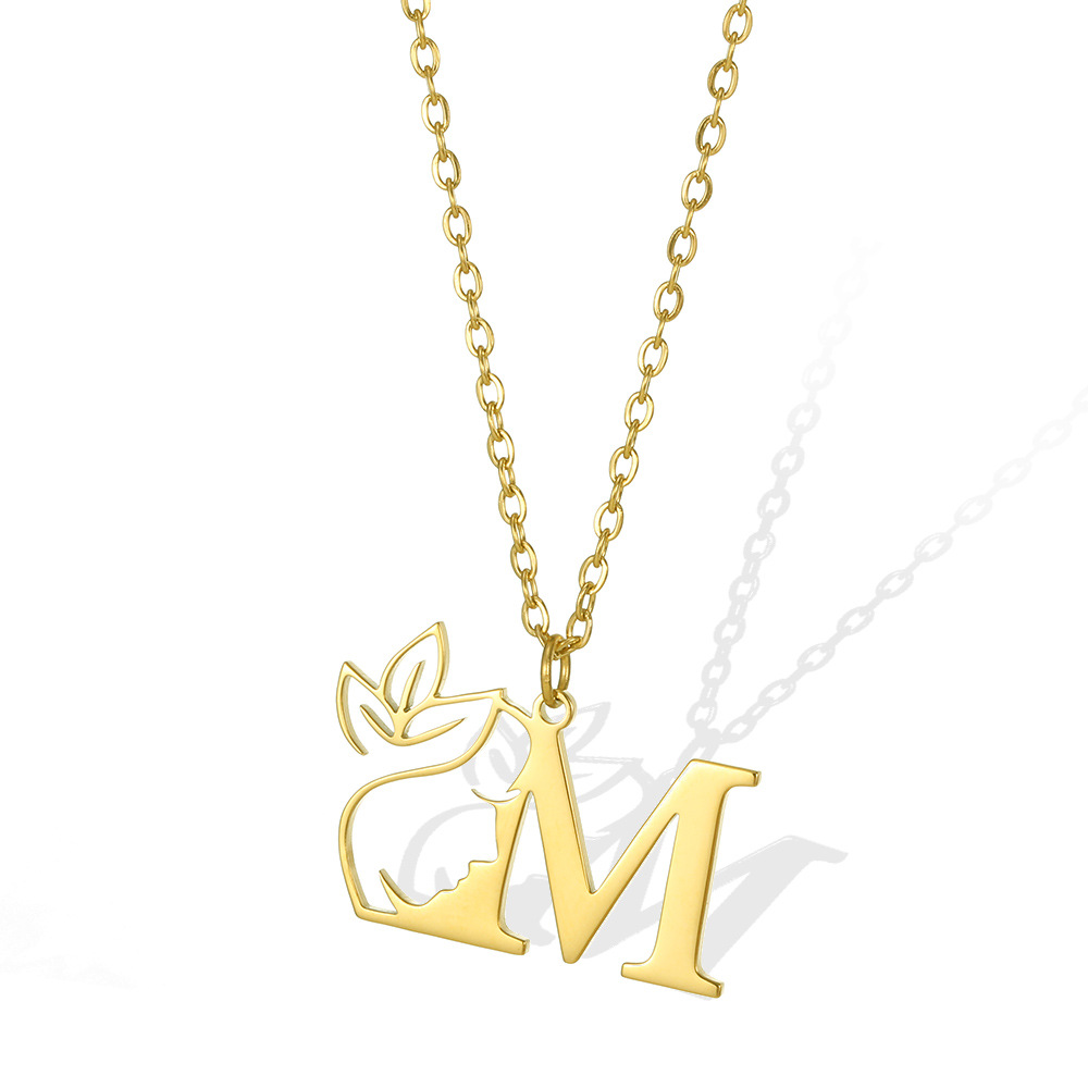 Golden Letter Necklace