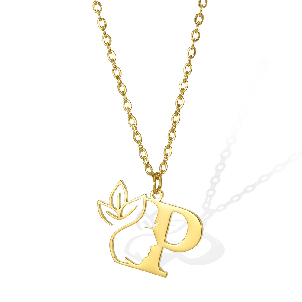 Golden Letter Necklace