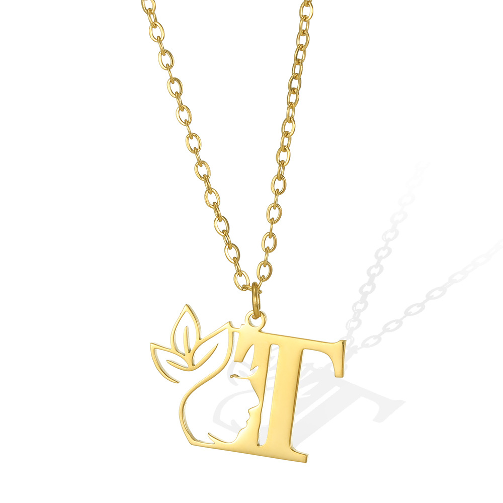 Golden Letter Necklace