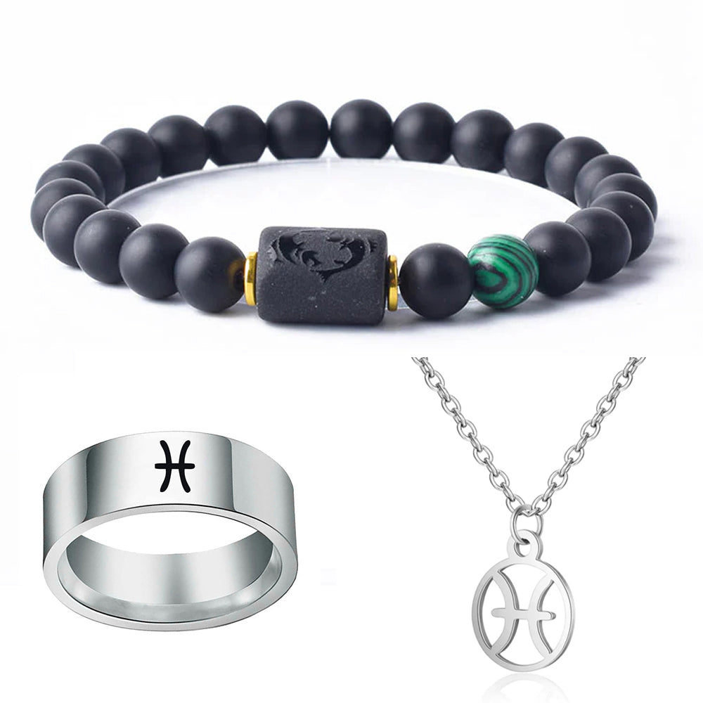 Zodiac Jewelry Bundle – Men