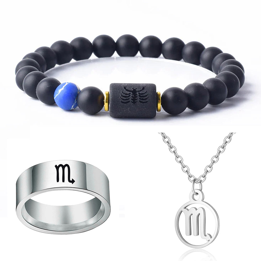 Zodiac Jewelry Bundle – Men