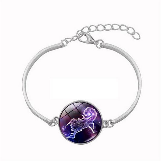 Bracelet Signe Astrologique Scorpion | Fin Argent