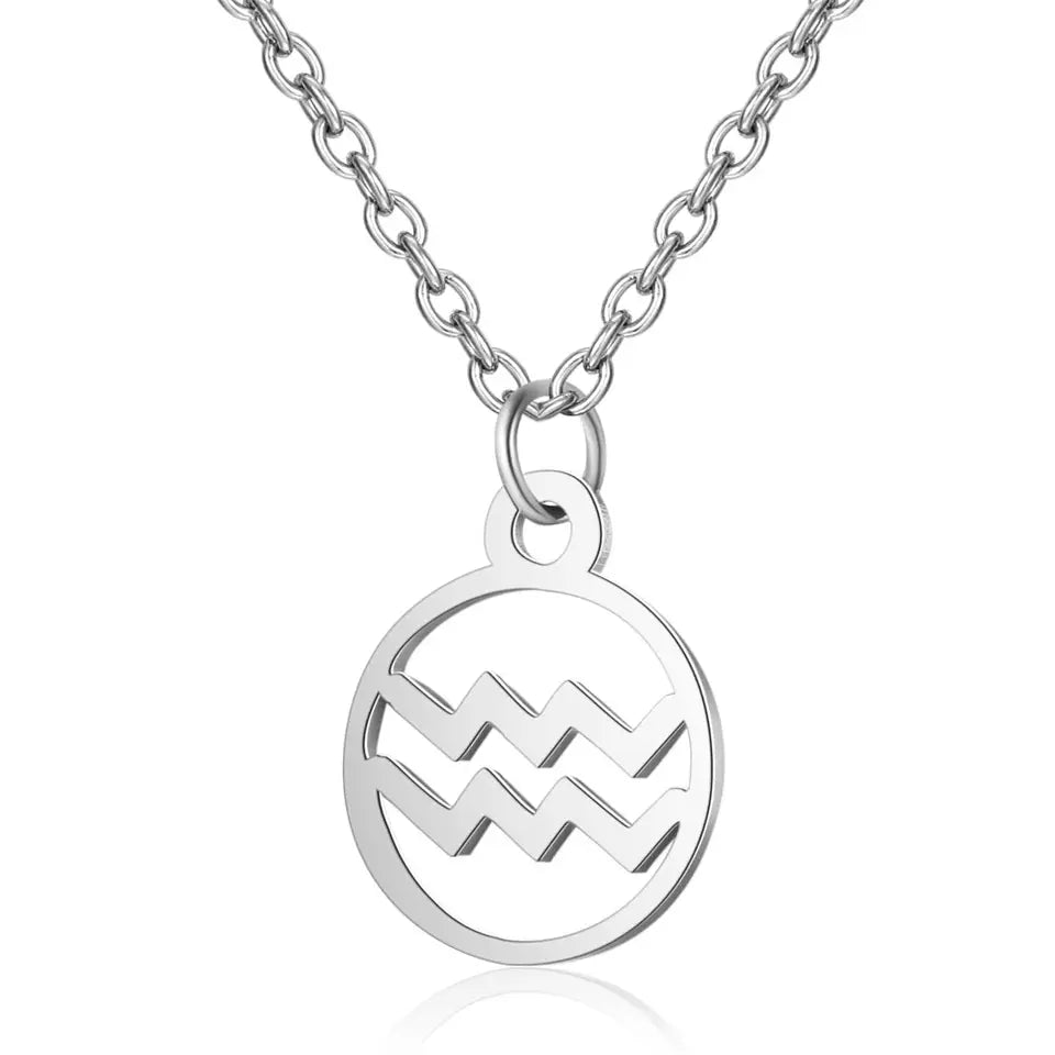 Aquarius necklace